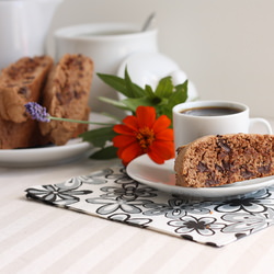 Cinnamon Chocolate Chip Biscotti