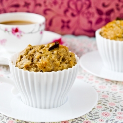 Chai Spiced Banana Oat Muffins