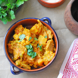 Sri Lankin Chicken & Vege Curry