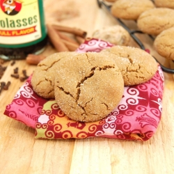 Soft Molasses Spice Cookies