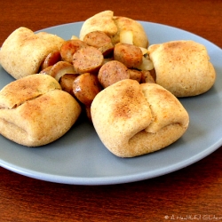 Spinach & Cheddar Stuffed Pockets