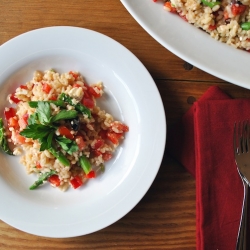 Orzo with Asparagus