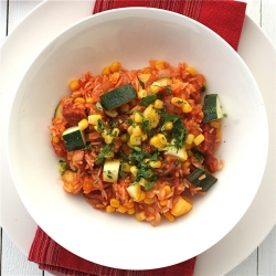 Mexican Rice Supper with Chorizo