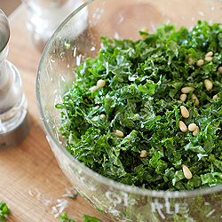 Kale Salad with Lemon & Parmesan