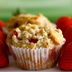 Strawberry Banana Muffins