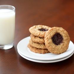 PB & J Oatmeal Cookies