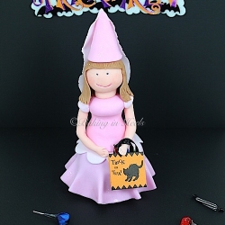 Princess Trick or Treater Cupcake