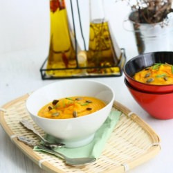 Orange Roasted Pumpkin Soup