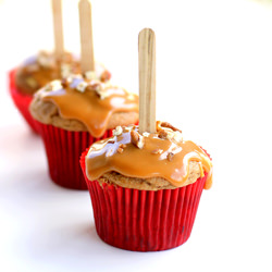 Caramel Apple Cupcakes