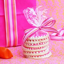 Pink Birthday Cookies