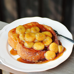 Banana Caramel French Toast