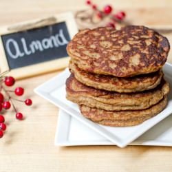 Almond Flax Pancakes