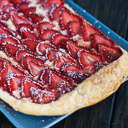 Strawberry and Custard Tart