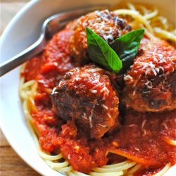 Spaghetti and Meatballs