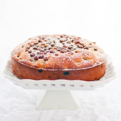 Champagne Grape Cake