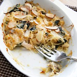 Squash n’ Greens Gratin