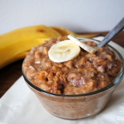 Banana Bread Crock Pot Oats