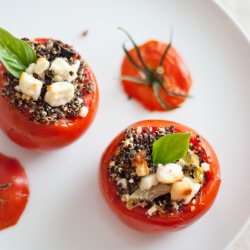 Quinoa Stuffed Tomatoes