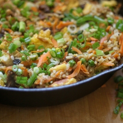 Fried Rice Pulled Pork