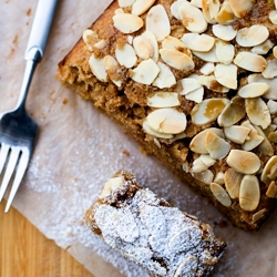 Apple & Almond Loaf Cake