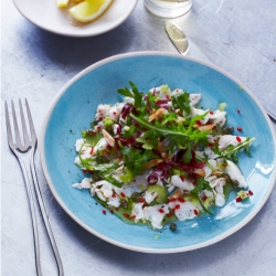 Lemon Sole Seviche Salad