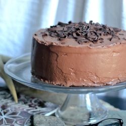 Double Chocolate Layer Cake