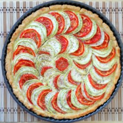 Zucchini & Tomato Tart