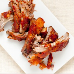 Sweet & Spicy Oven Baked Ribs