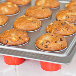 Pear & Chocolate Chip Muffins