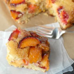 Plum Upside-Down Cake