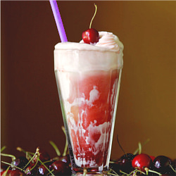 Cherry Cheesecake Float