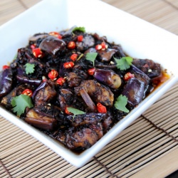 Stir Fried Eggplant in Chili Sauce