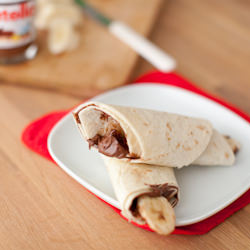 Banana & Nutella Wrap