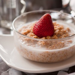 Bulgur Porridge in Coconut Milk