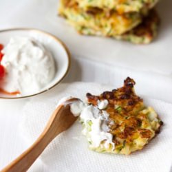 Zucchini Ricotta Fritter