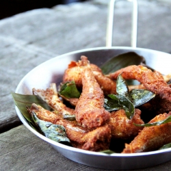 Spicy Fried Anchovies