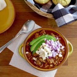 Pork and Turkey Chili