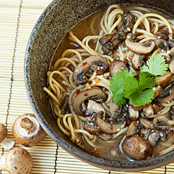 Spicy Mushroom Miso Ramen