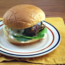 Green Chili Cheeseburger