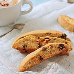 Almond & Sour Cherry Biscotti