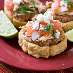 Mexican Chicken Sopes