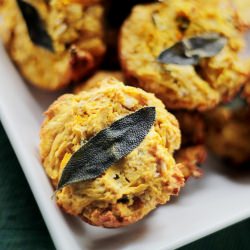 Pumpkin & Sage Savory Muffins