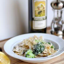 Farfalle with Ricotta Cream Sauce