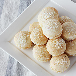 Coconut Macarons