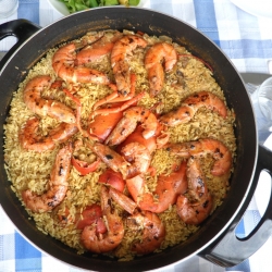 Lobster Paella