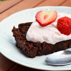 Triple Chocolate Loaf Cake