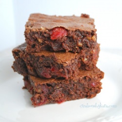 Cherry Chocolate Brownies