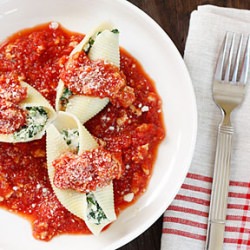 Spinach Stuffed Shells