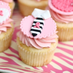 Breast Cancer Awareness Cupcakes