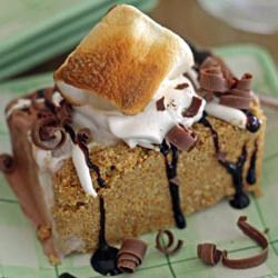 S’mores Ice Cream Cake